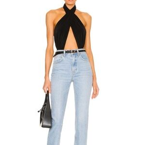 NWT! Norma Kamala halter bodysuit size XS